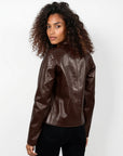 Women's Real Leather Jacket - Hestia