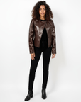 Women's Real Leather Jacket - Hestia