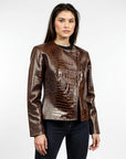 Women's Real Leather Jacket - Hestia