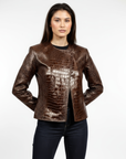 Women's Real Leather Jacket - Hestia