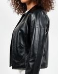 Women's Real Leather Jacket - Hestia