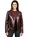 Women's Real Leather Jacket - Hestia