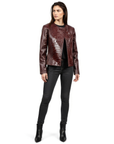 Women's Real Leather Jacket - Hestia