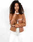 Women's Real Leather Jacket - Hestia