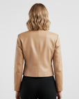 Real Leather Blazer for Women - Carina