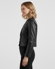 Real Leather Blazer for Women - Carina