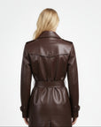 Women's Real Leather Coat - Artemis