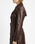 Women's Real Leather Coat - Artemis