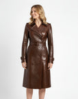 Women's Real Leather Coat - Artemis