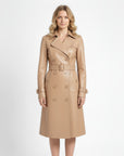 Women's Real Leather Coat - Artemis