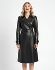 Women's Real Leather Coat - Artemis