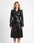 Women's Real Leather Coat - Artemis