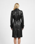 Women's Real Leather Coat - Artemis