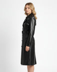 Women's Real Leather Coat - Artemis
