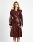 Women's Real Leather Coat - Artemis
