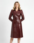 Women's Real Leather Coat - Artemis