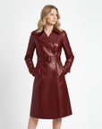 Women's Real Leather Coat - Artemis