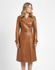 Women's Real Leather Coat - Artemis