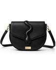 Ramsayi Real Leather Saddle Bag