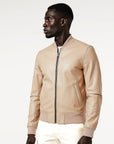 Real Leather Bomber Jacket for Men - Antony