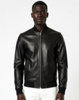 Real Leather Bomber Jacket for Men - Antony