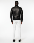 Real Leather Bomber Jacket for Men - Antony