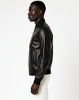 Real Leather Bomber Jacket for Men - Antony
