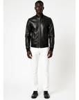 Real Leather Bomber Jacket for Men - Antony