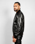 Real Leather Bomber Jacket for Men - Antony