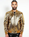 Real Leather Bomber Jacket for Men - Antony