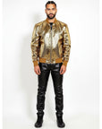 Real Leather Bomber Jacket for Men - Antony