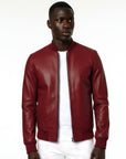 Real Leather Bomber Jacket for Men - Antony