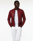 Real Leather Bomber Jacket for Men - Antony