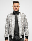 Real Leather Bomber Jacket for Men - Antony