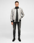 Real Leather Bomber Jacket for Men - Antony