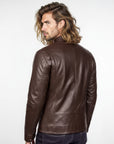 Real Leather Jacket for Men - Aether