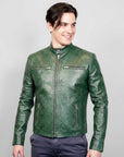 Real Leather Jacket for Men - Aether