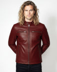 Real Leather Jacket for Men - Aether