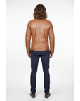 Real Leather Jacket for Men - Aether