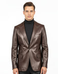 Real Leather Blazer for Men - Fernandez