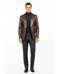 Real Leather Blazer for Men - Fernandez