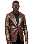 Real Leather Blazer for Men - Fernandez