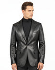 Real Leather Blazer for Men - Fernandez