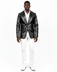 Real Leather Blazer for Men - Fernandez