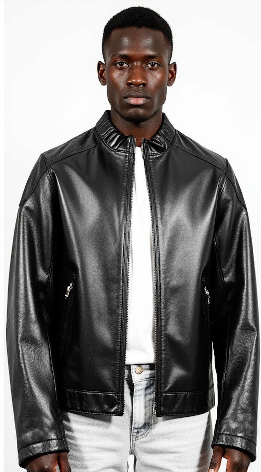 Real Leather Jacket for Men - Mitch – SH Leatherwear