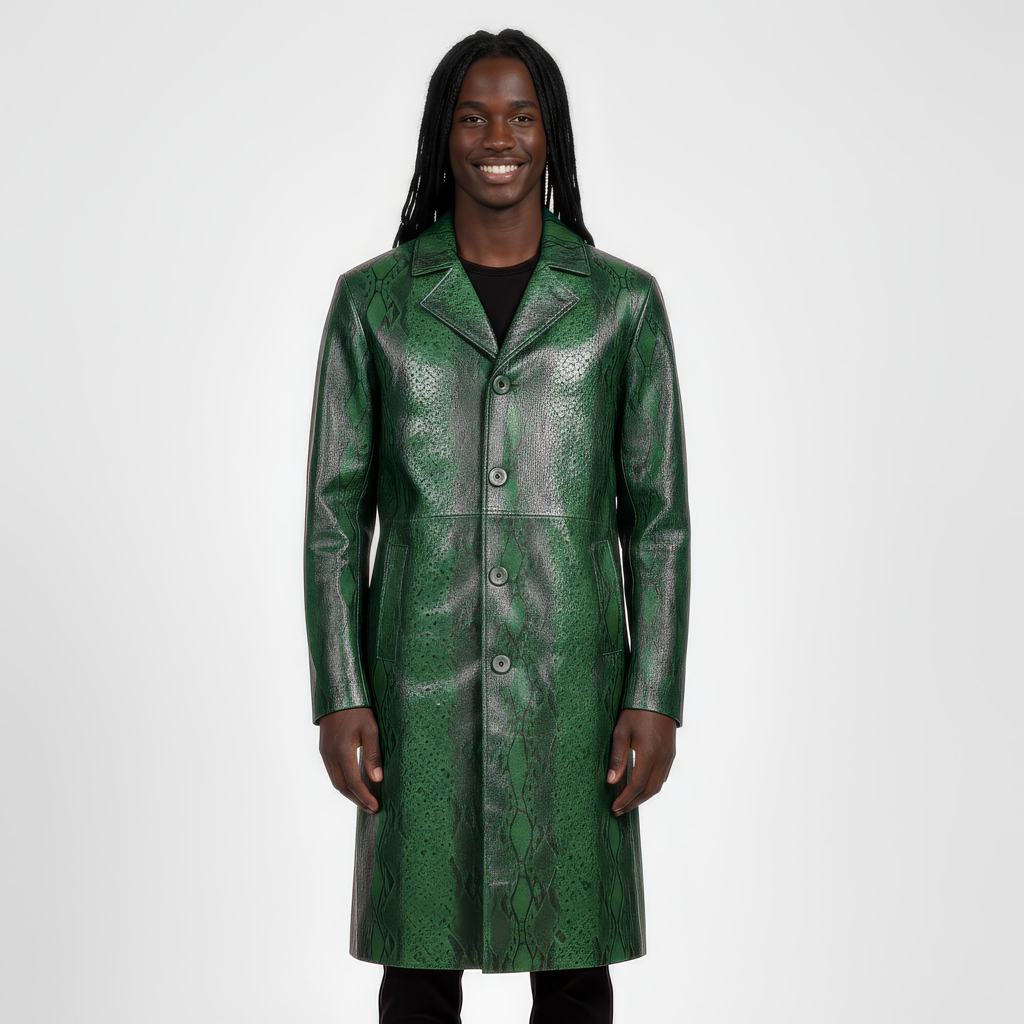 Real Leather Coat for Men - Apollo
