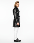 Men's Real Trench Leather Coat - Zeus