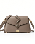 Aspidites Real Leather Shoulder Bag