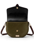 Ramsayi Real Leather Saddle Bag