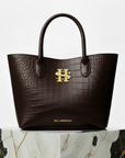Real Leather Tote Bag - Katherine